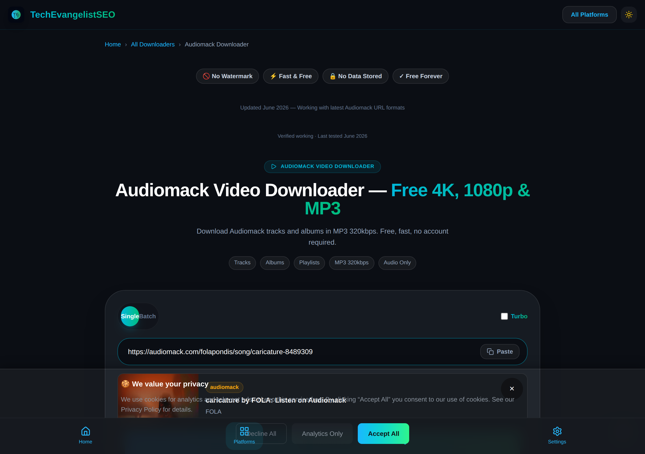 Audiomack โ Complete