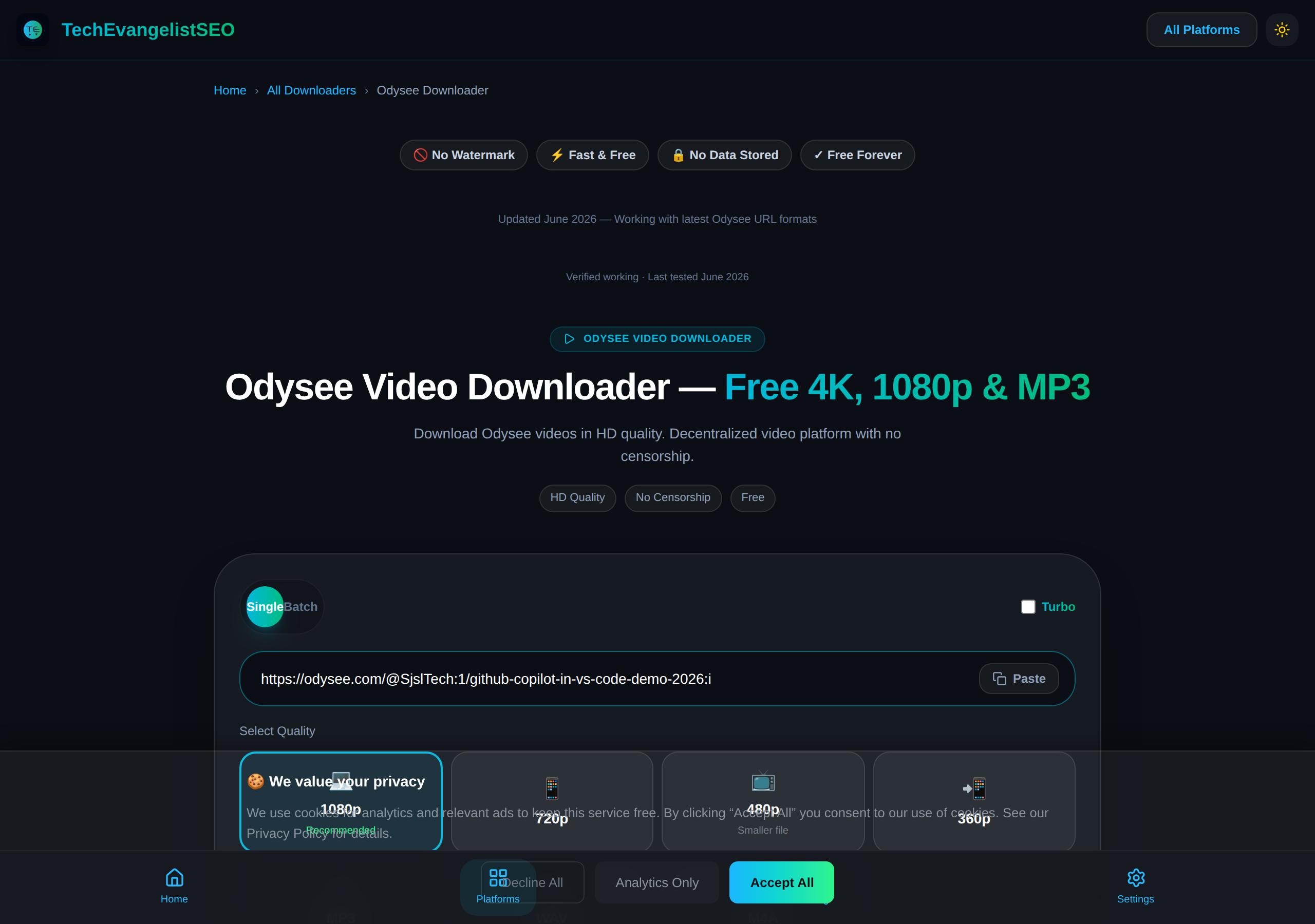 Odysee โ Complete