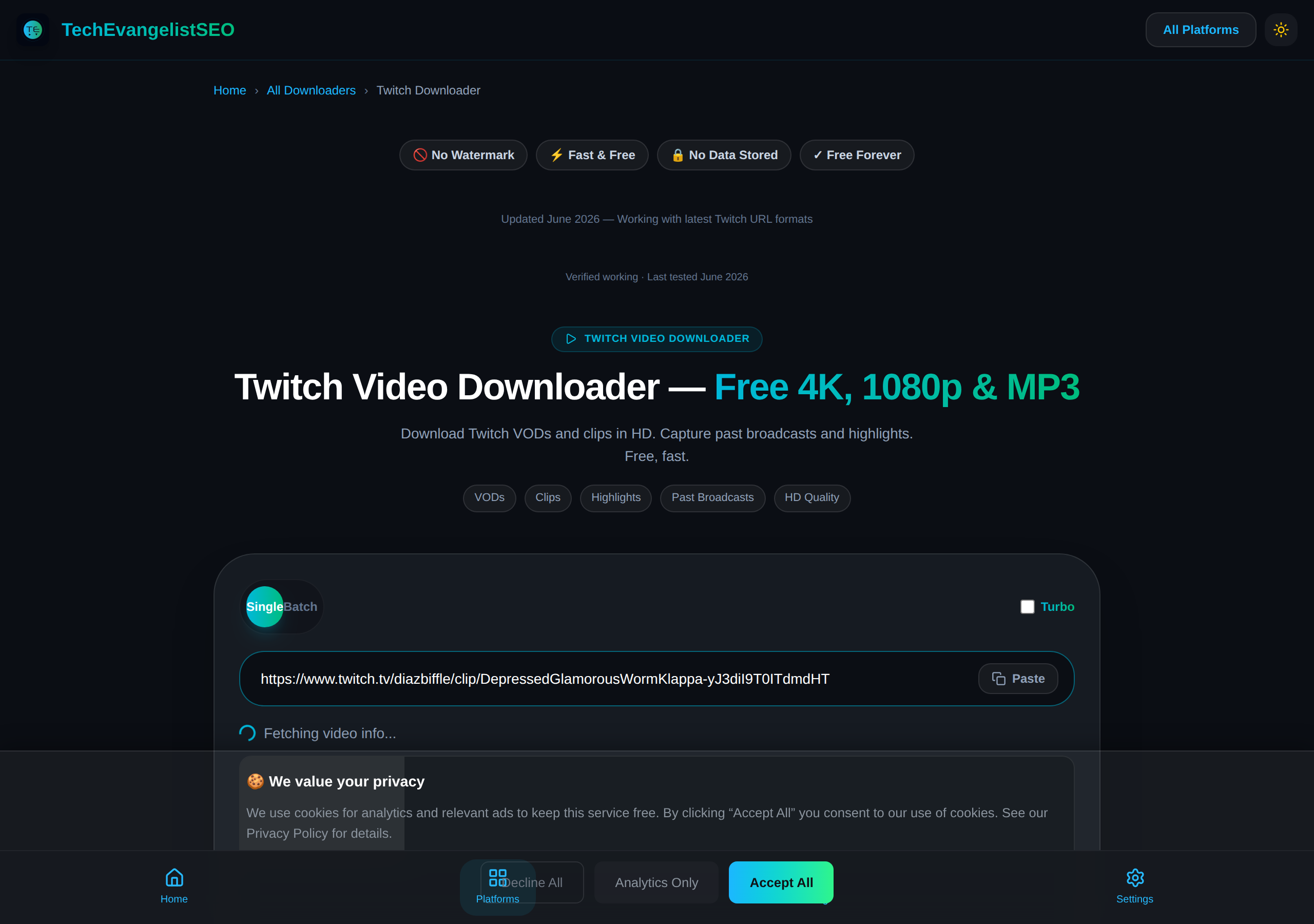 Twitch โ Info Fetched
