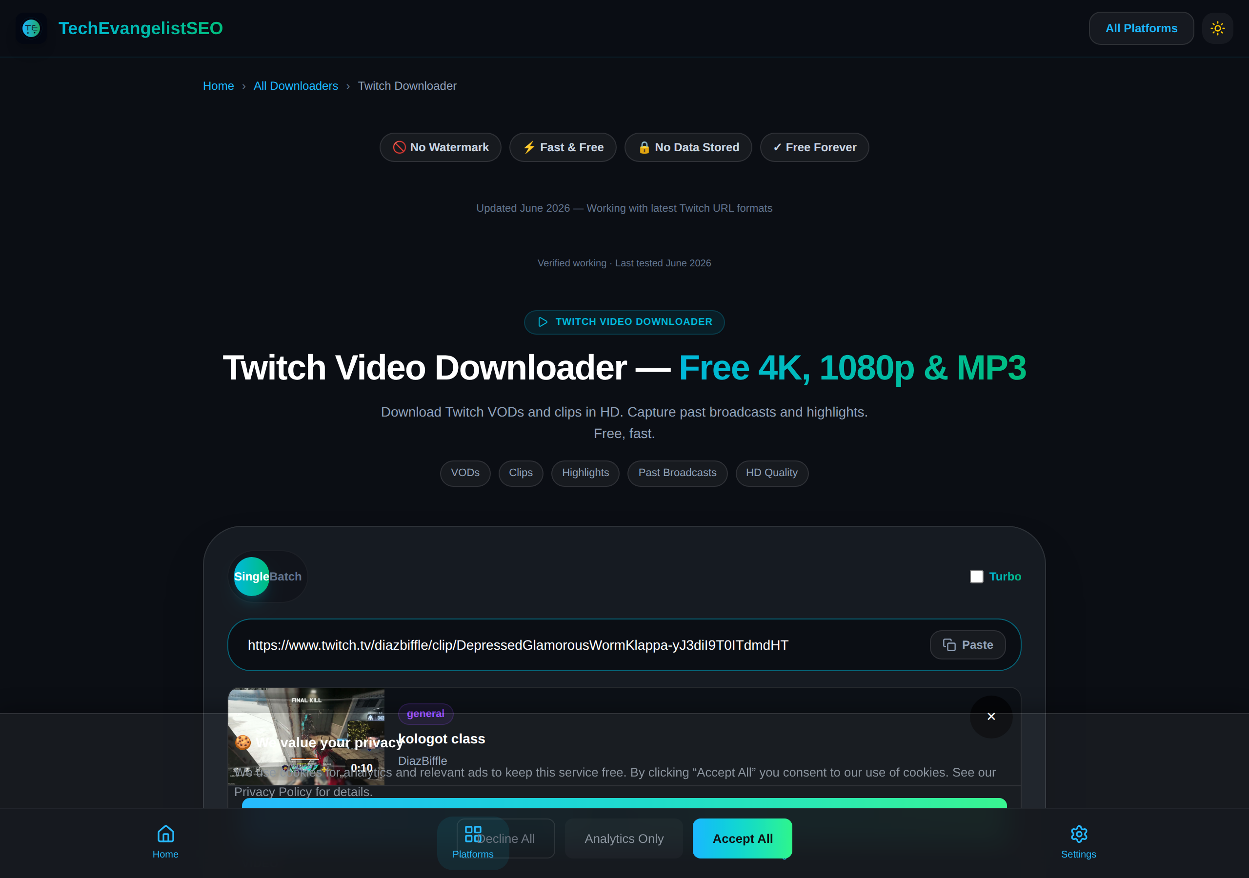 Twitch โ Downloading