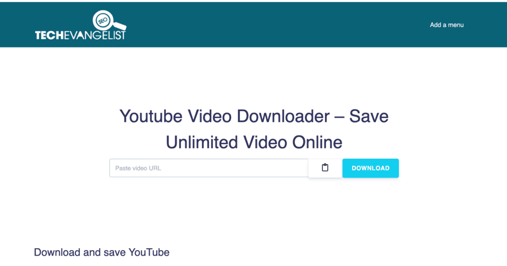 Youtube Video Downloader – Save Unlimited Video Online
