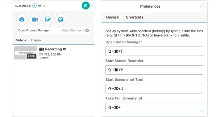 Capture your Mac's screen with Screencast-O-Matic