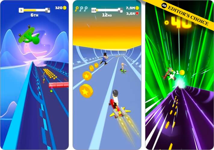 Turbo Stars skateboard game for iPhone and iPad