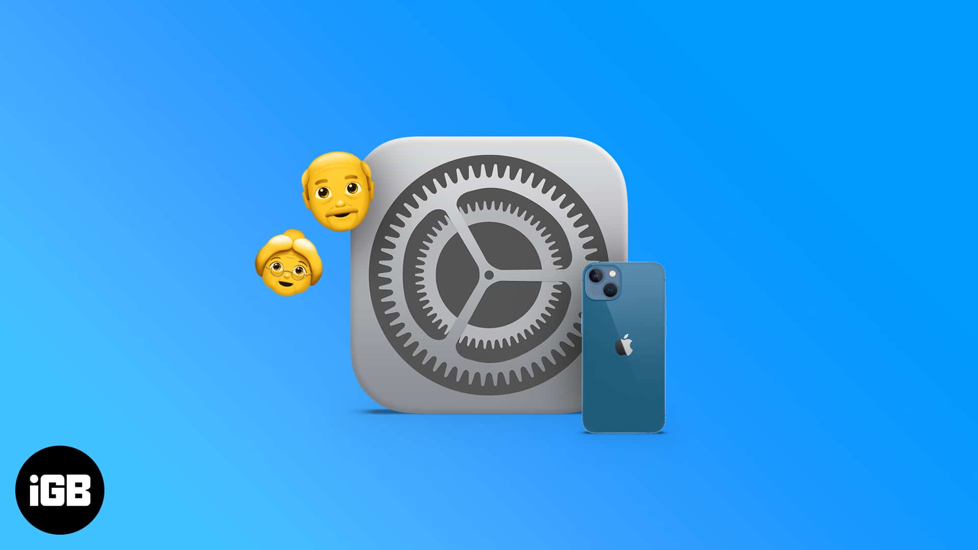 iPhone settings for senior citizens