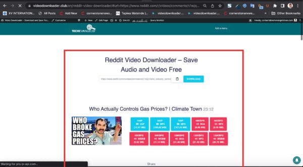 reddit save video