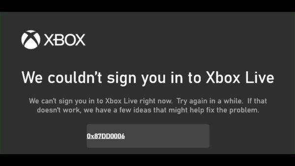 How to Fix Xbox Sign-In Error 0x87dd0006: Complete Troubleshooting Guide (2025)